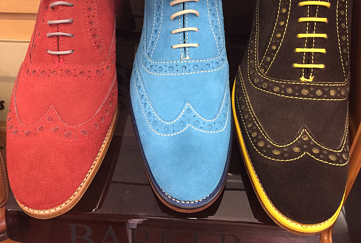 blue barker shoes