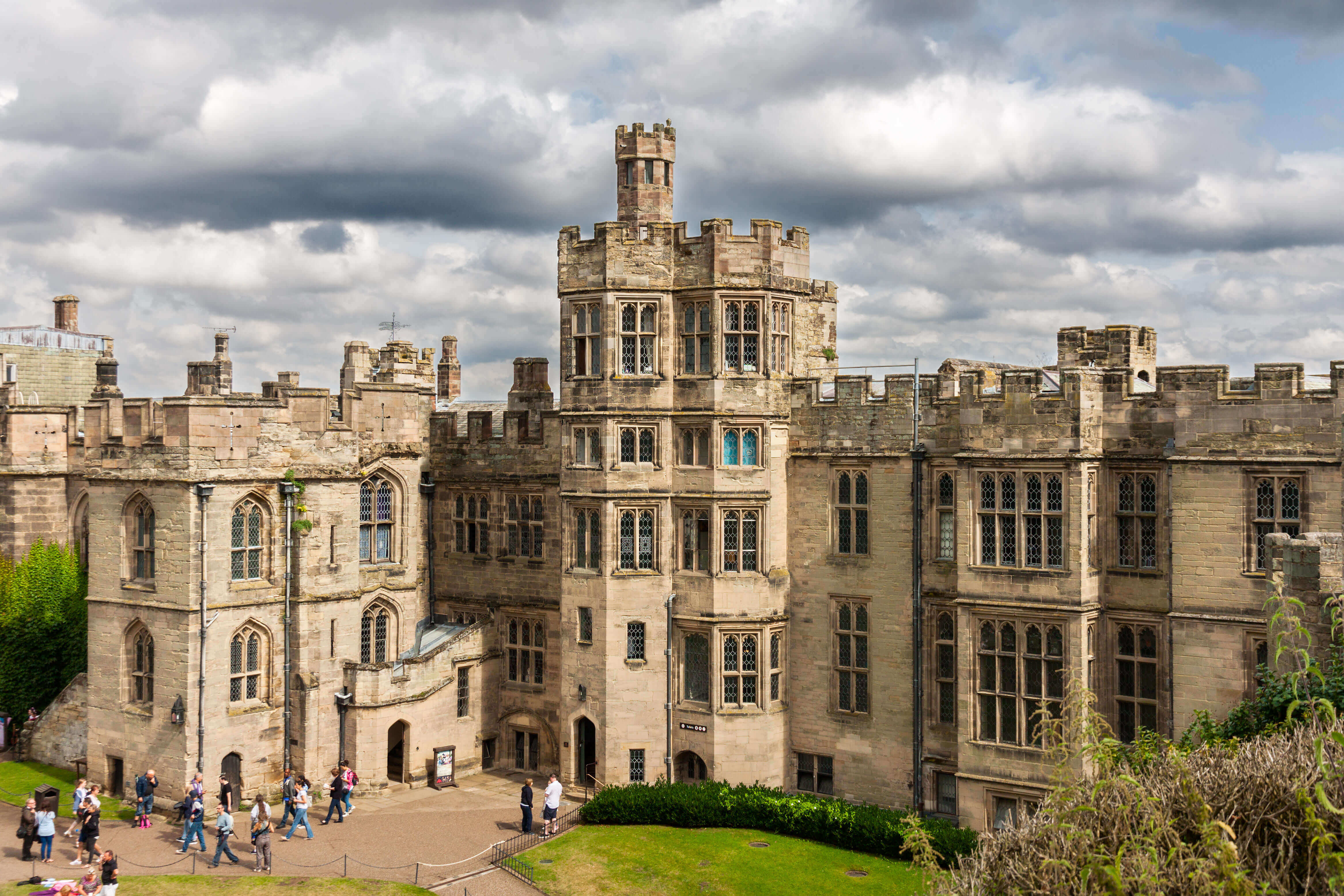 While we rustproof your vehicle Warwick Castle